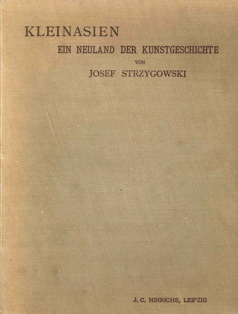 Kleinasien ein neuland der kunstgeschichte | Immagine principale