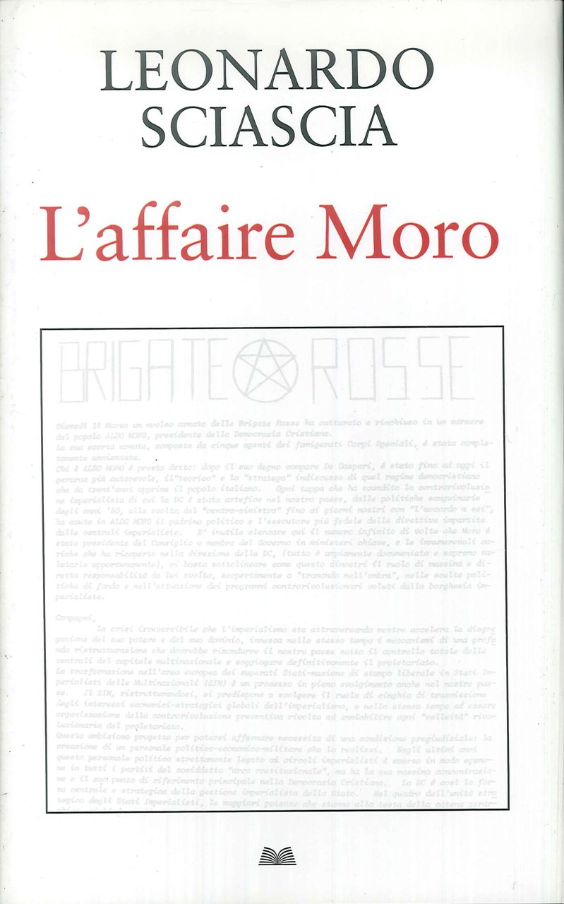 L'affaire Moro, Milano, Mondolibri, 2009