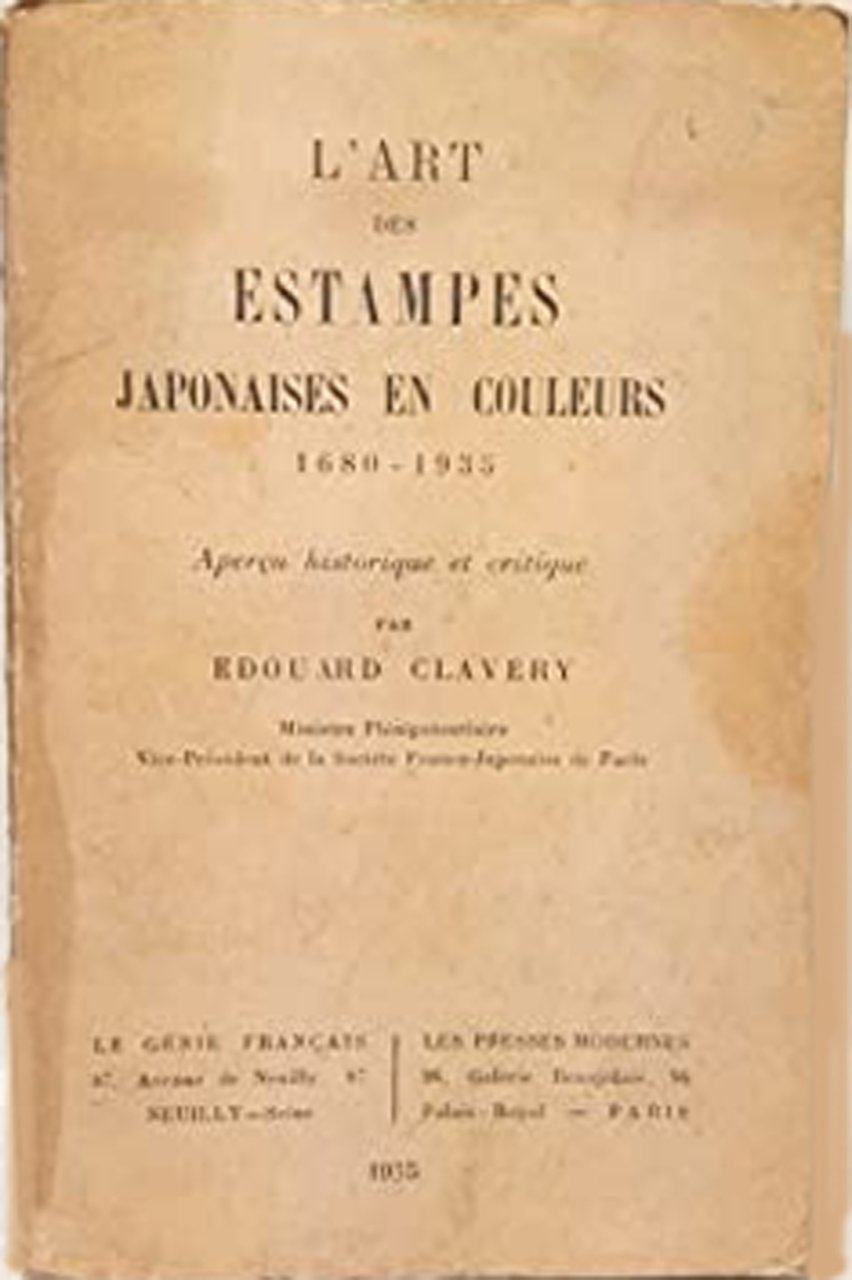 L'art des estampes japonaises en couleurs. 1680 - 1935. aperçu …