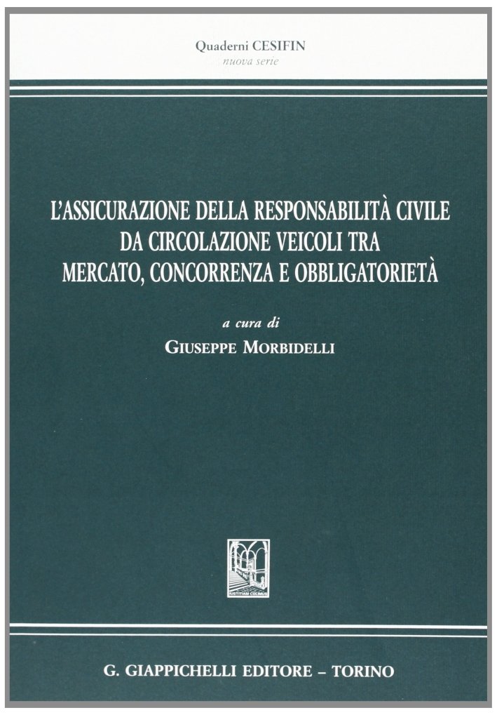L'assicurazione della responsabilità civile da circolazione veicoli tra mercato, concorrenza … | Immagine principale