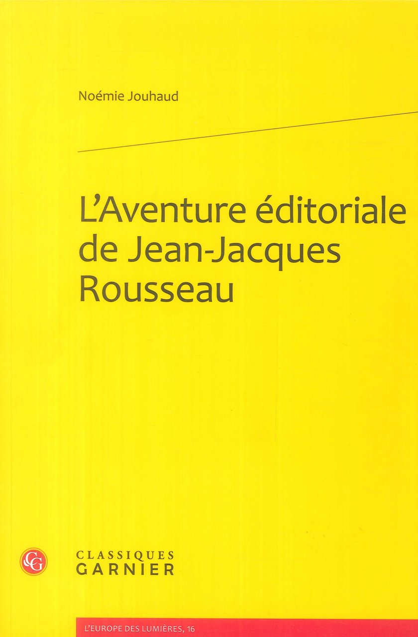 L'aventure éditoriale de Jean-Jacques Rousseau | Immagine principale