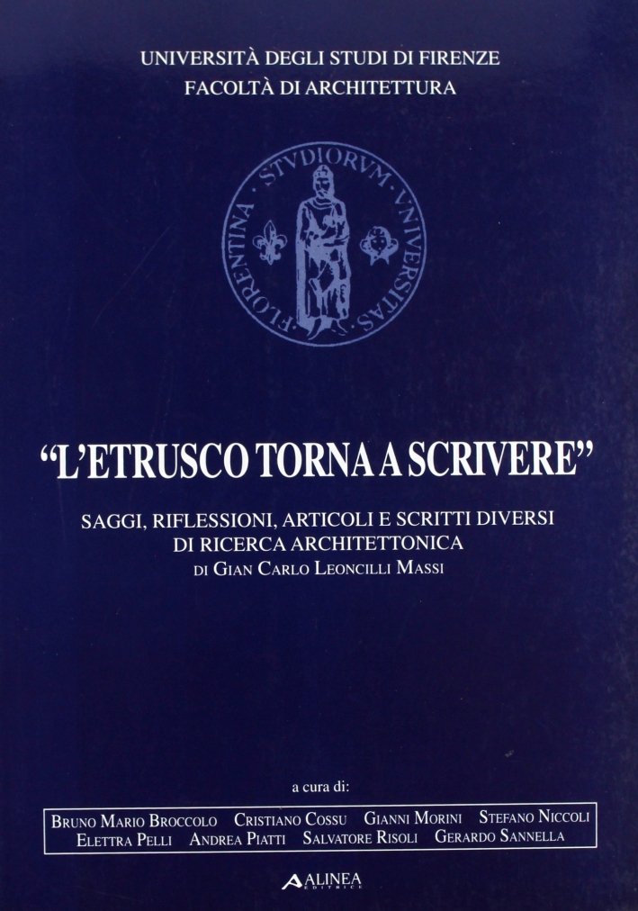 L'etrusco torna a scrivere