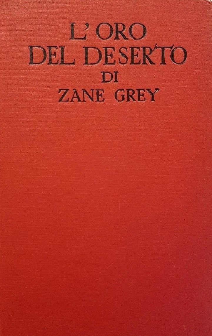 L'oro del deserto.