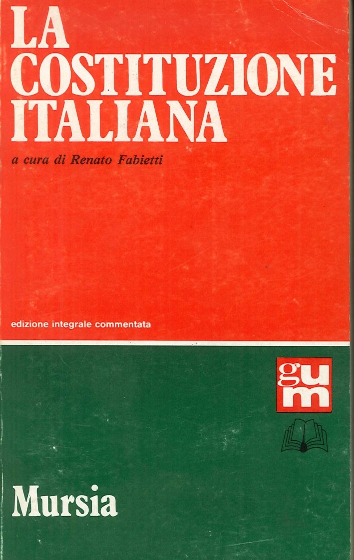 La costituzione italiana
