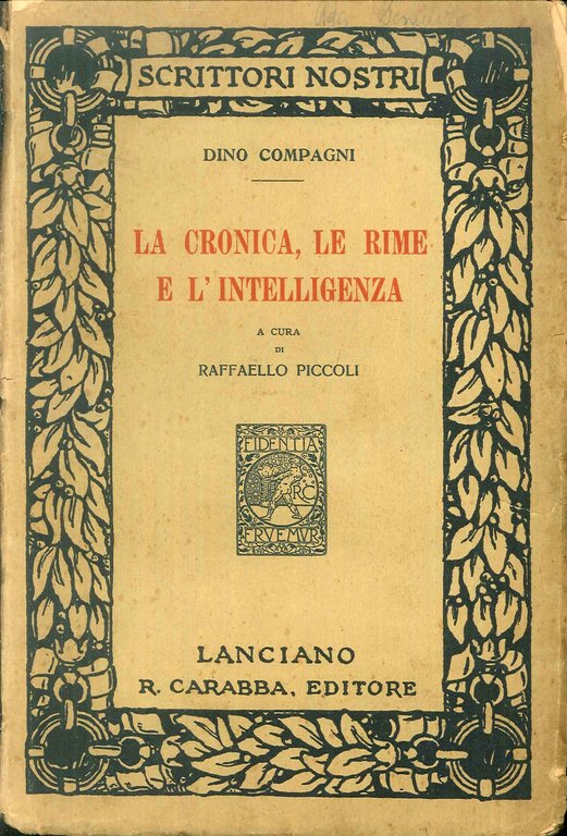 La cronaca, le rime e l'intelligenza.