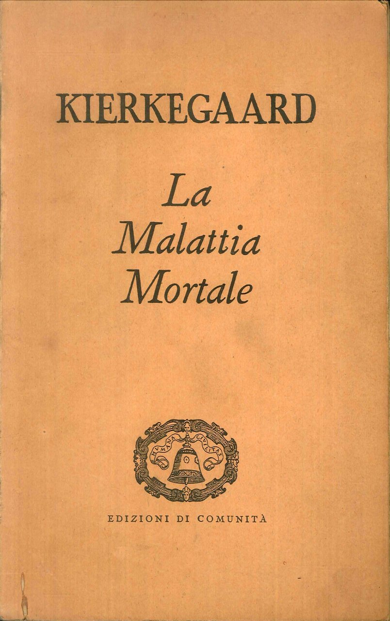 La malattia mortale : svolgimento psicologico cristiano di Anti Climacus | Immagine principale