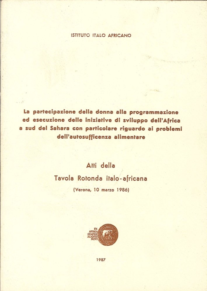 La Partecipazione delle Donna alla Programmazione ed Esecuzione delle Iniziative …