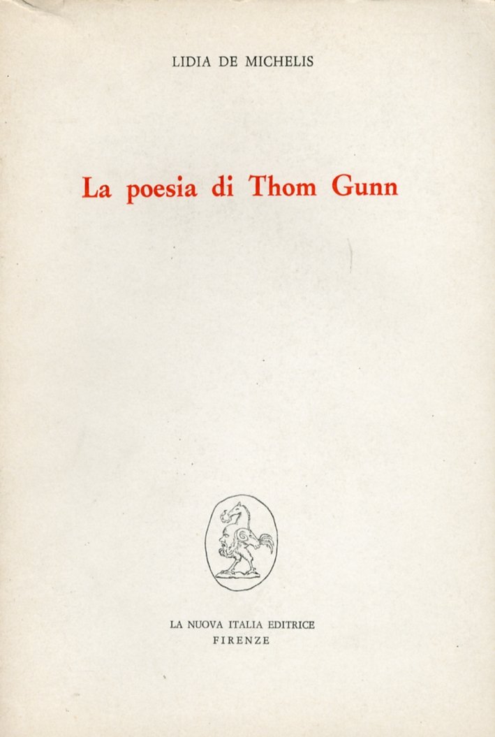 La poesia di Thom Gunn | Immagine principale