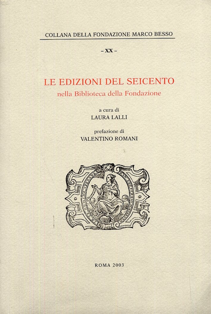 Le edizioni del Seicento nella Biblioteca della Fondazione