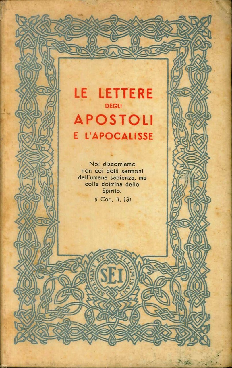 Le Lettere degli Apostoli e l'Apocalisse - Testo Italiano con …