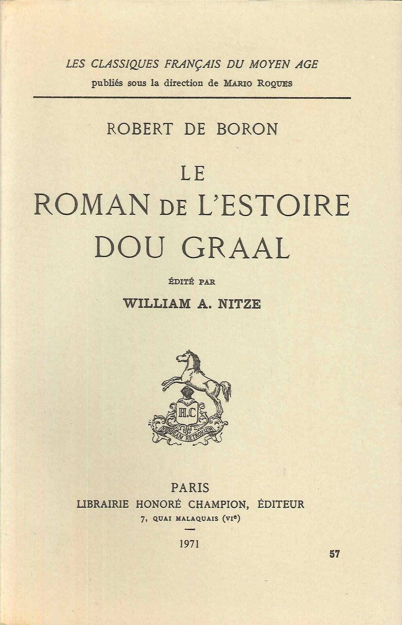 Le Roman De l'Estoire Dou Graal | Immagine principale