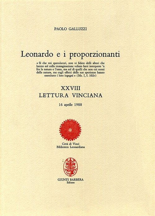 Leonardo e i Proporzionanti. XXVIII Lettura Vinciana | Immagine principale
