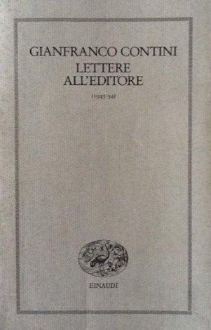 Lettere all'Editore (1945-54)