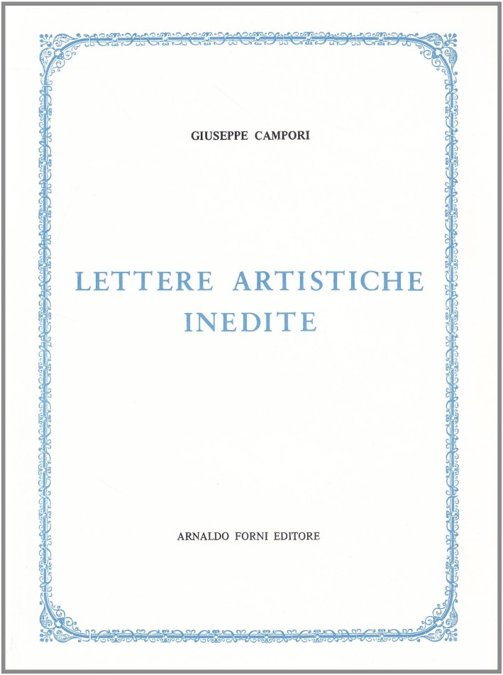 Lettere Artistiche Inedite