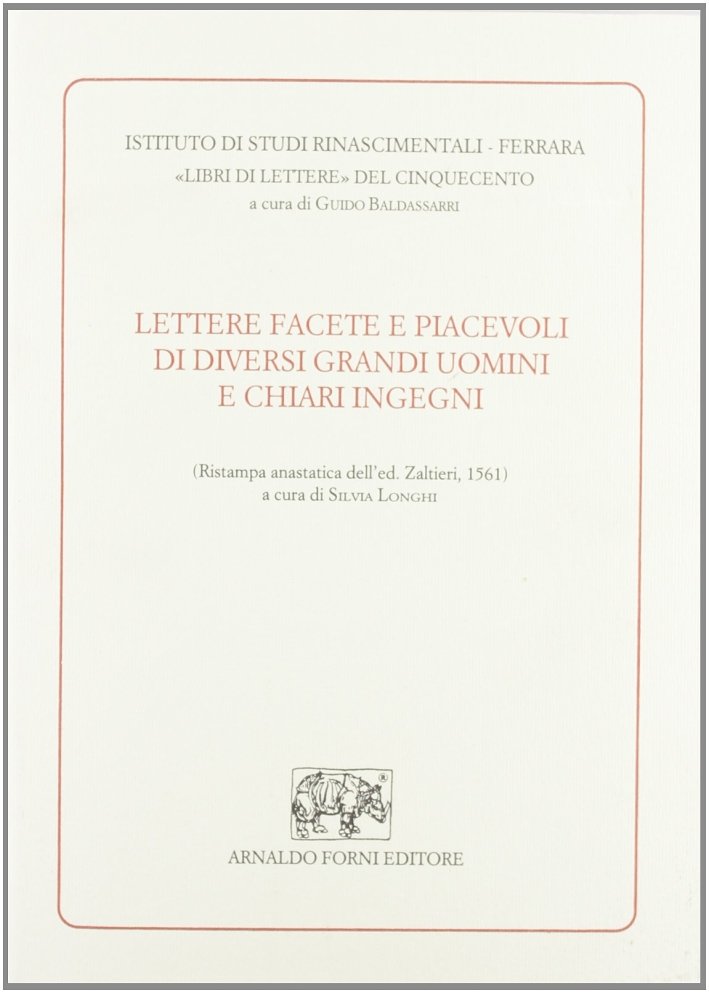 Lettere facete e piacevoli di diversi grandi uomini e chiari … | Immagine principale