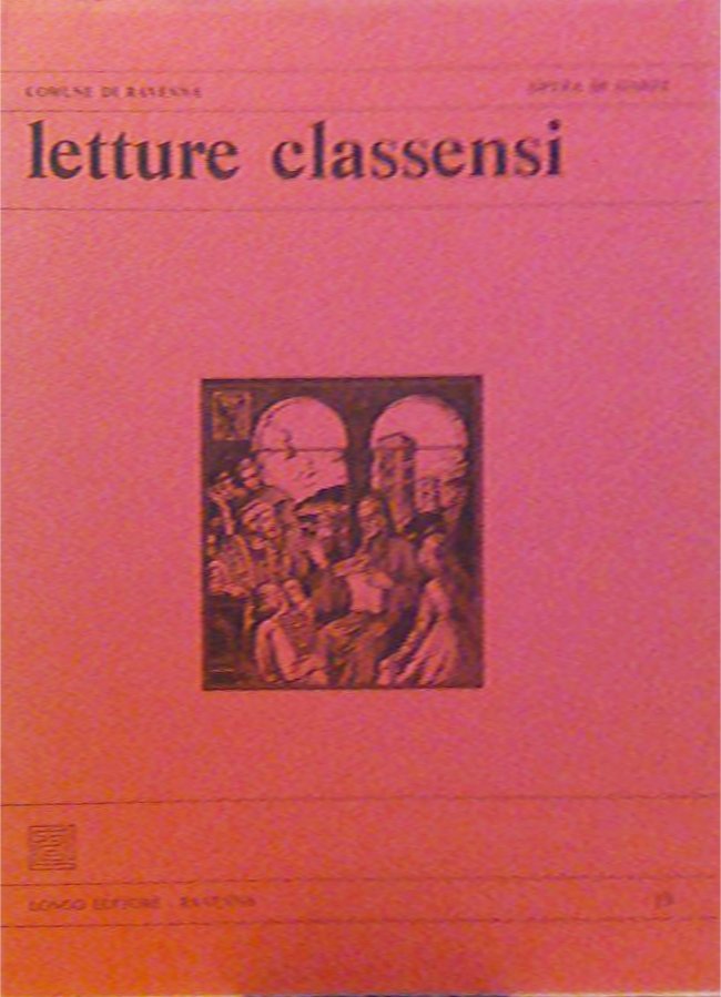 Letture Classensi. Vol. 19 | Immagine principale