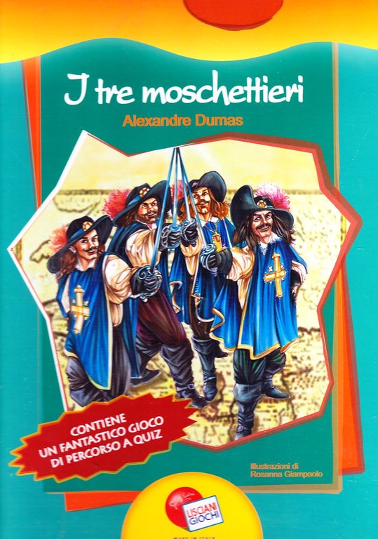 Librogioco i tre moschettieri