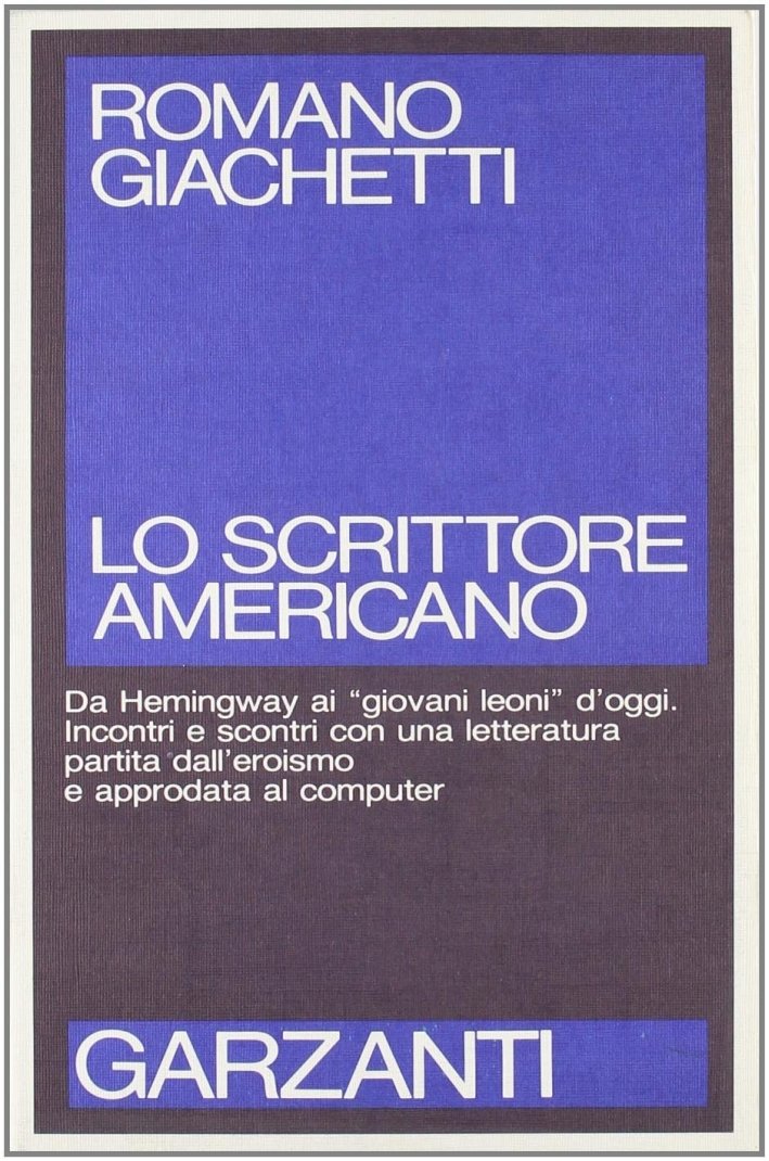 Lo scrittore americano