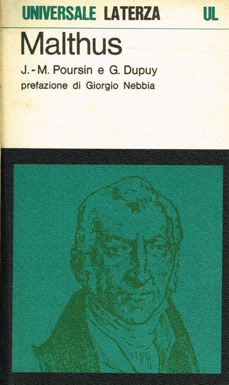 Malthus., Bari, Gius. Laterza & Figli, 1973