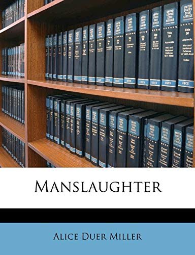 Manslaughter
