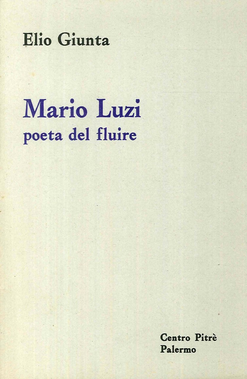 Mario Luzi. Poeta del Fluire | Immagine principale
