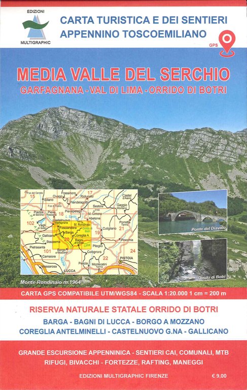 Media Valle del Serchio. Garfagnana, Val di Lima. 20. Scala …