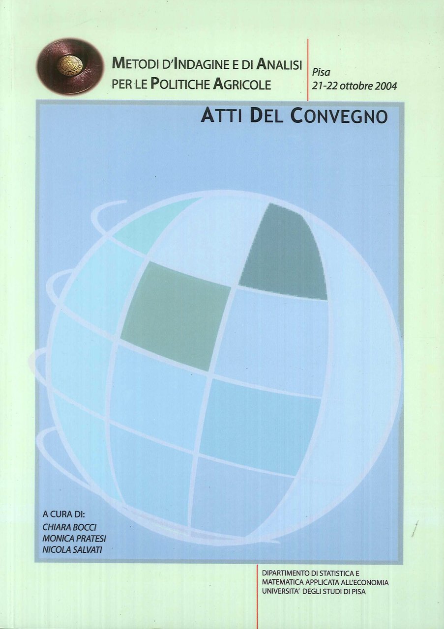 Metodi d'indagine e di analisi per le politiche agricole | Immagine principale