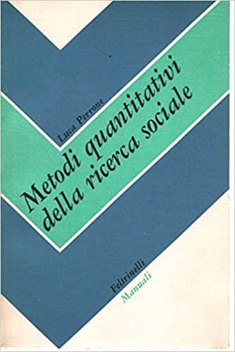 Metodi Quantitativi della Ricerca Sociale