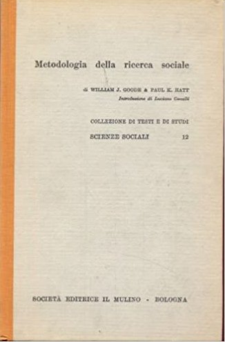 Metodologia della Ricerca Sociale