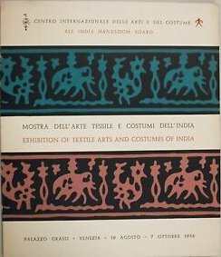 Mostra dell'arte tessile e costumi dell'India.
