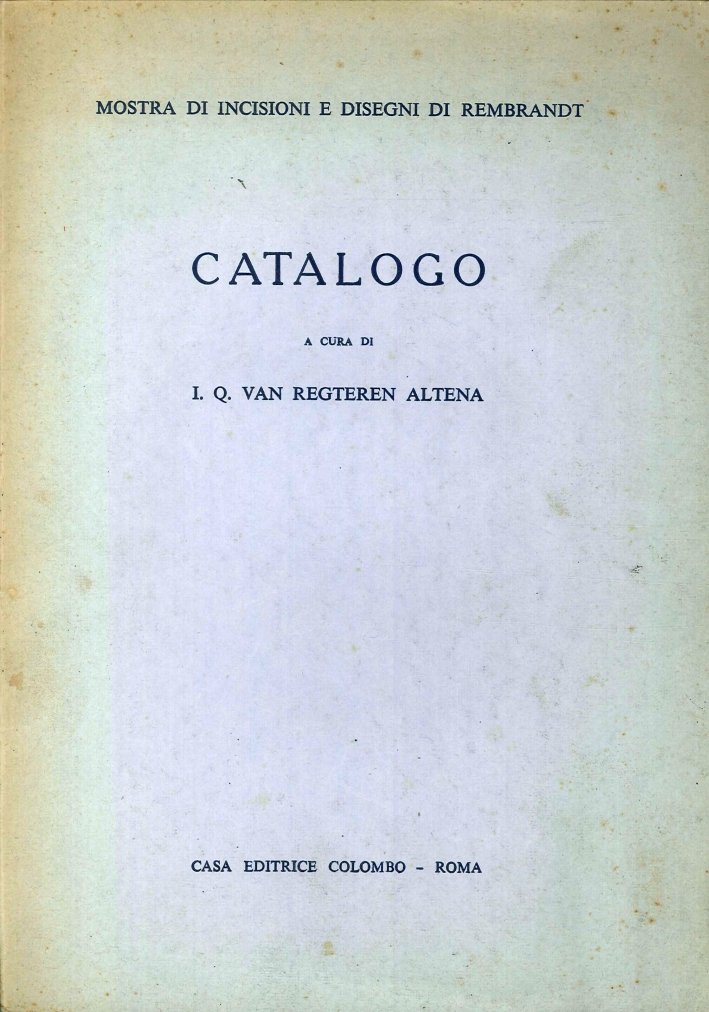 Mostra di Incisioni e Disegni di Rembrandt | Immagine principale