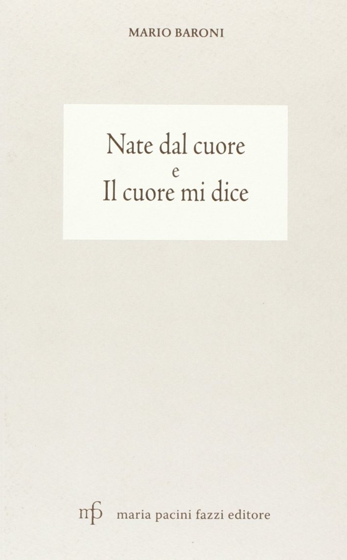 Nate dal cuore e il cuore mi dice | Immagine principale