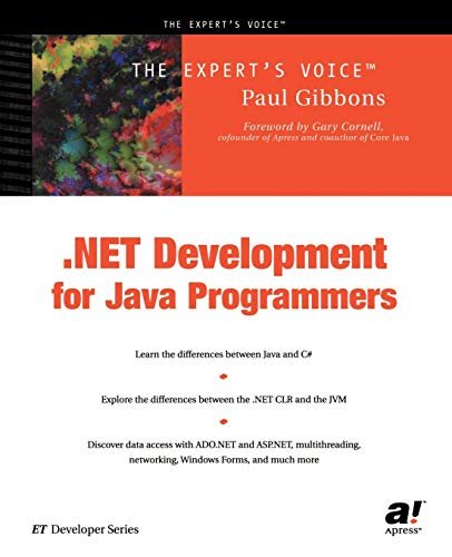 .net Development For Java Programmers | Immagine principale