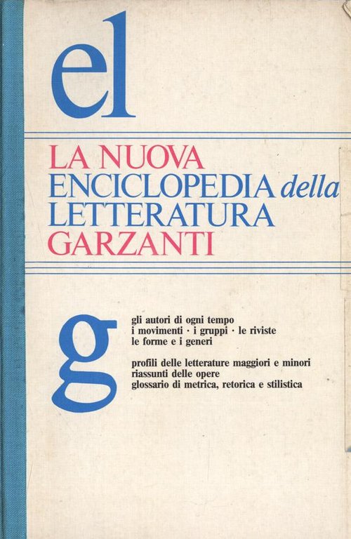 Nuova Enciclopedia Letteratura