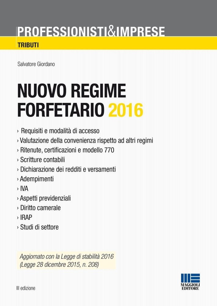 Nuovo Regime Forfetario Contribuenti Minimi e Regimi Agevolati | Immagine principale