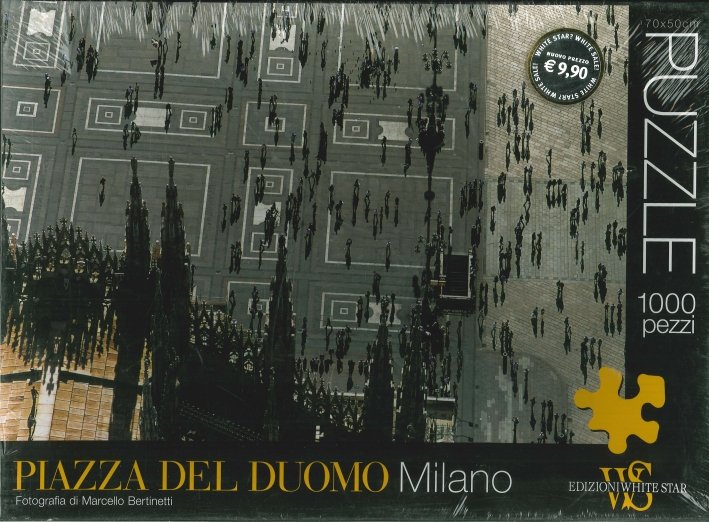 Piazza del Duomo Milano. Puzzle 1000 pezzi