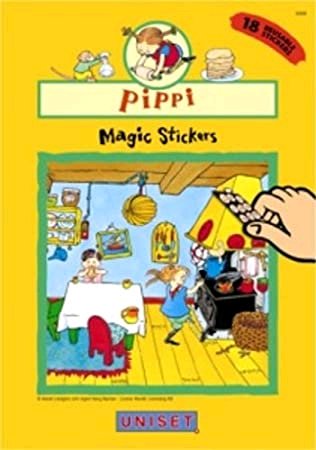 Pippi Magic Stickers. 18 Reusable Stickers