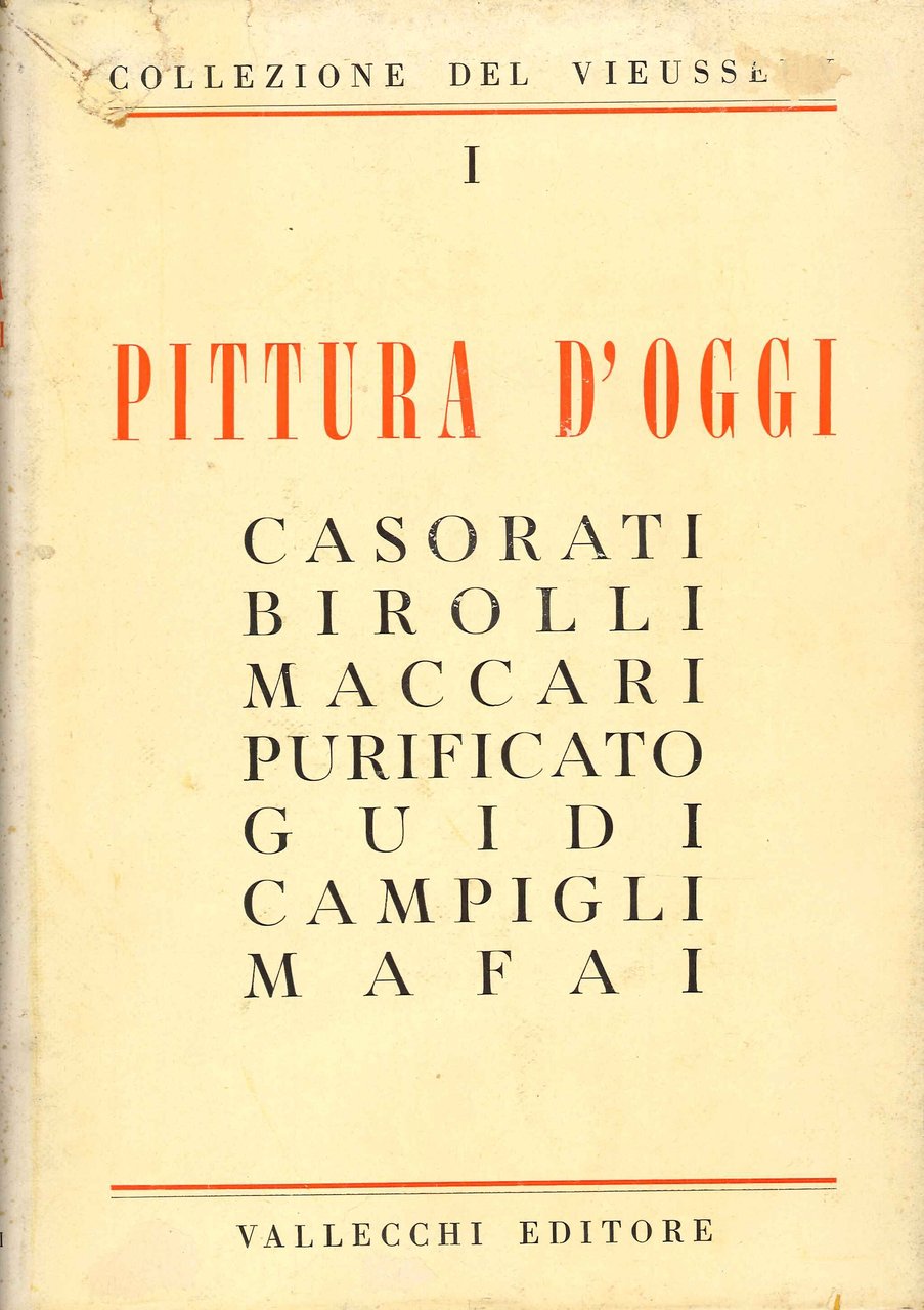 Pittura d'oggi.