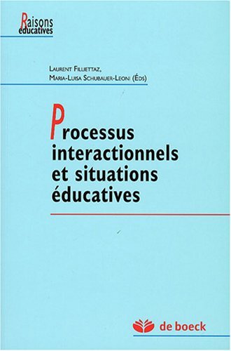 Processus Interactionnels Et Situations Éducatives | Immagine principale