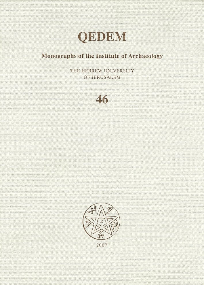 Qedem. Monographs of the Institute of Archaeology. the Hebrew University … | Immagine principale