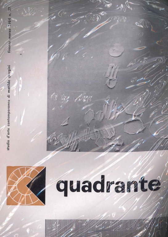 Quadrante, studio d'arte contemporanea di Matilde Giorgini. 27. Marzo 1964. Gerardo Rueda