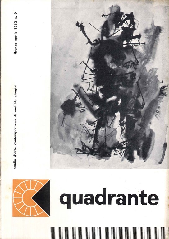 Quadrante, studio d'arte contemporanea di Matilde Giorgini. 9. Aprile 1962. Hans Platschek