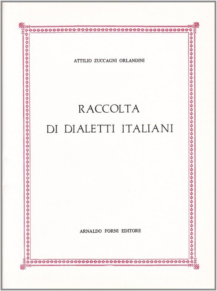 Raccolta di Dialetti Italiani con illustrazioni Etnologiche | Immagine principale
