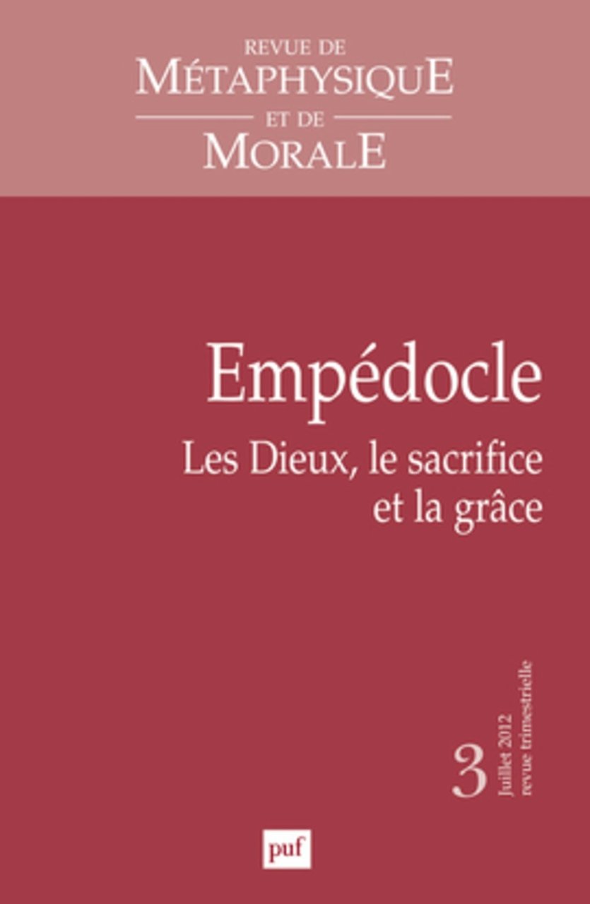 Revue De Métaphysique Et De Morale, N° 3, Juillet-Septem : …