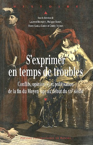 S'exprimer en temps de troubles : Conflits, opinion(s) et politisation … | Immagine principale