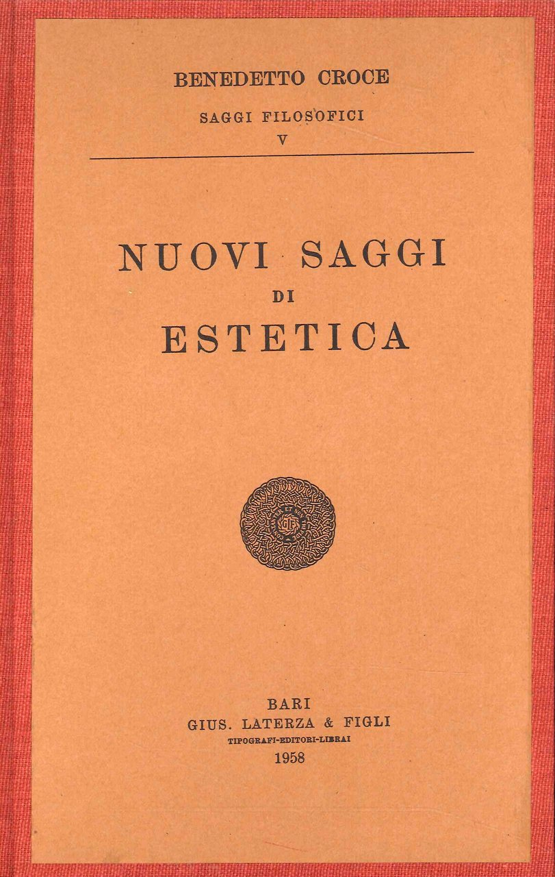 Saggi di estetica