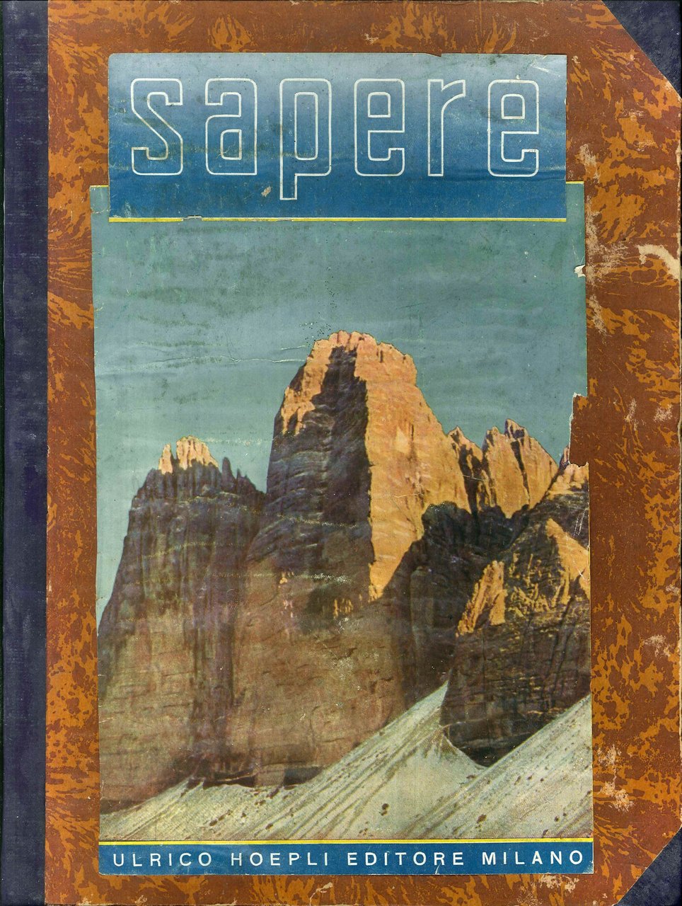 Sapere. Quindicinale illustrato di divulgazione: scienze, tecnica, arti, cultura. Anno …