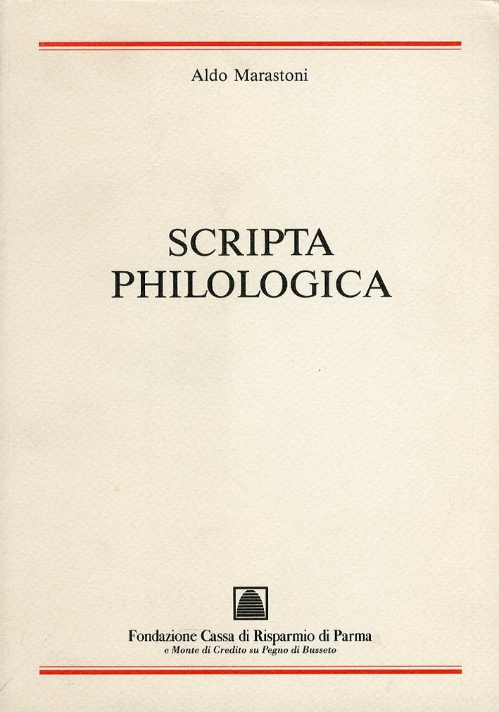 Scripta philologica