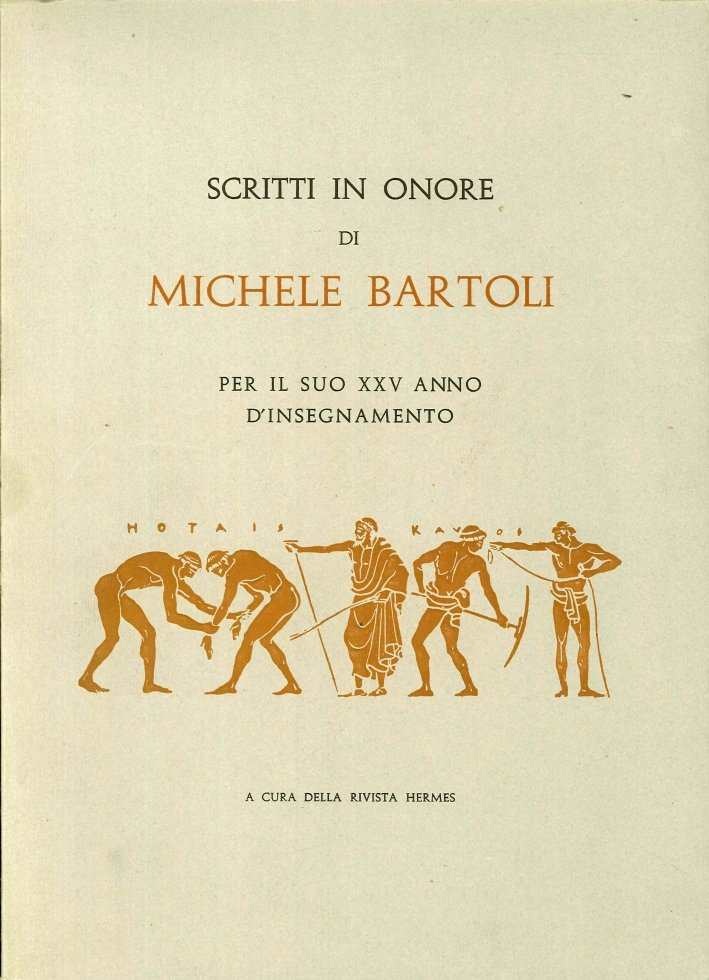 Scritti in Onore di Michele Bartoli, per il Suo XXV … | Immagine principale