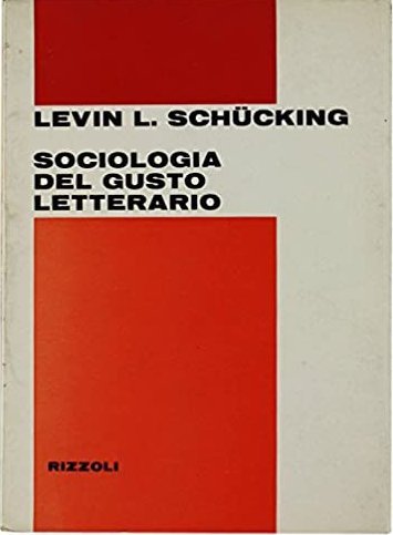 Sociologia del Gusto Letterario. | Immagine principale